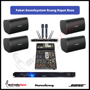 Paket Speaker Ruang Rapat Bose 8 Inch - 4 Speaker